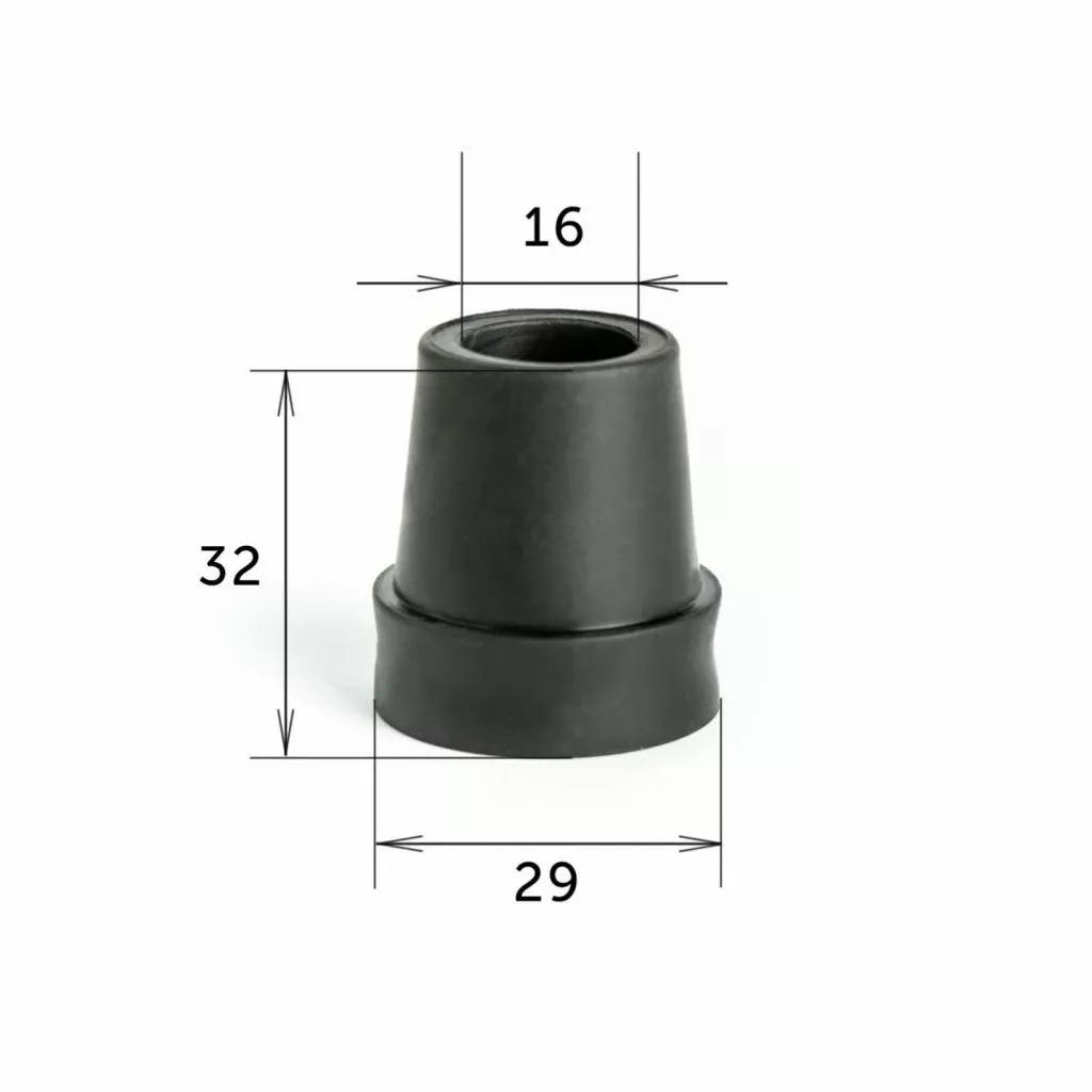 Наконечник резиновый Barry Viva 16/BL 