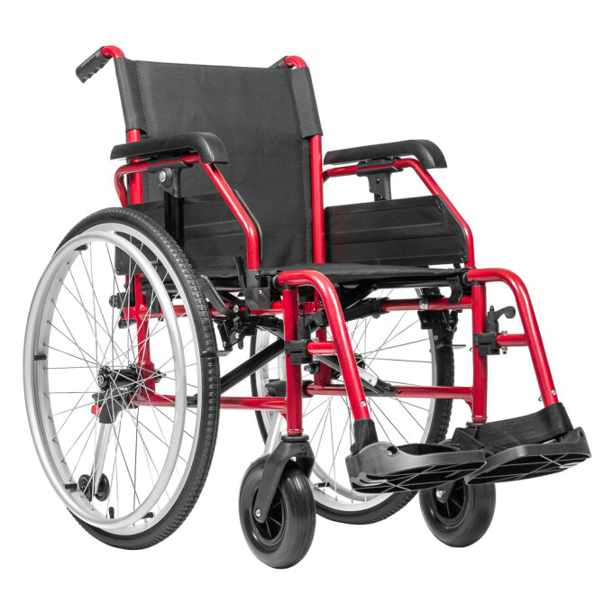 Кресло-коляска Ortonica Base Lite 250 цельнолитые задние колеса UU 