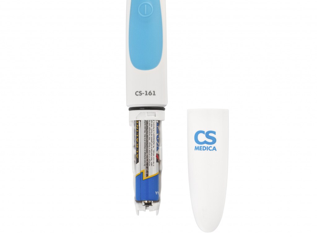 Электрическая звуковая зубная щетка CS Mediсa CS-161 (голубая)