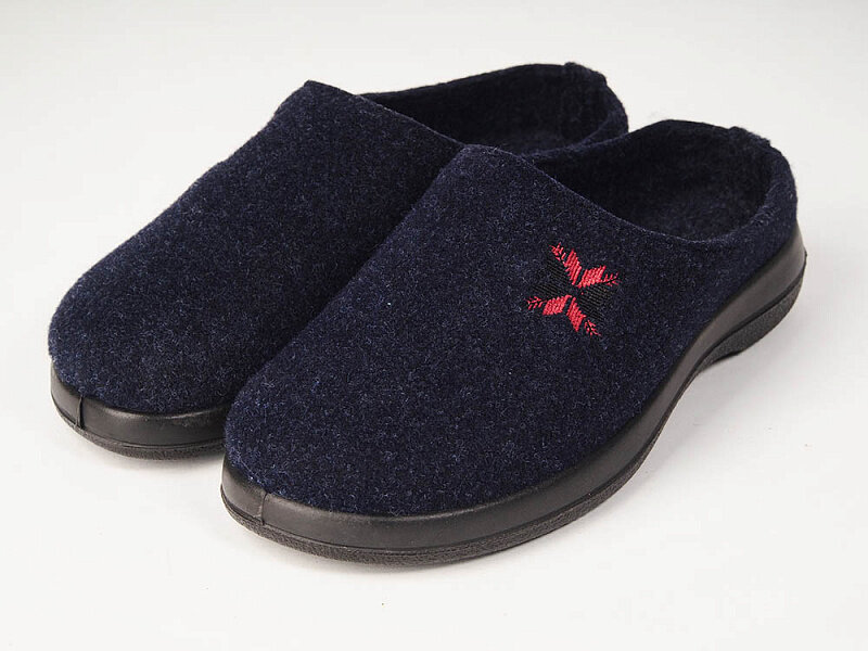 WHS21-005B.54 Обувь повседневная для взрослых (туфли женские) цв.темно-синий