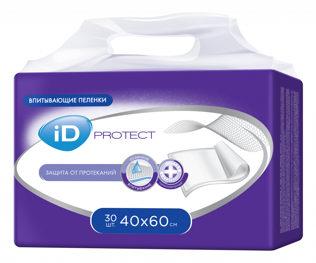 Пеленки ID Protect Expert 40*60 уп.30шт.