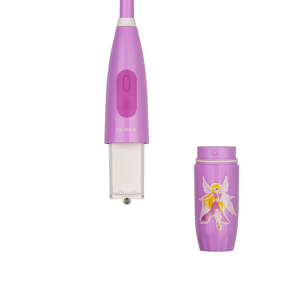 Электрическая зубная щетка CS Medica KIDS CS-463-G розовая