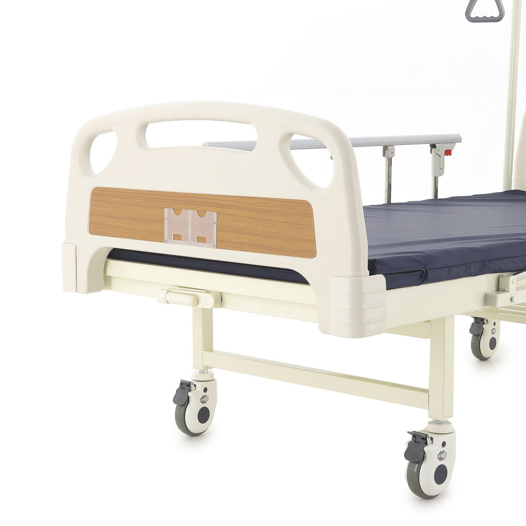 Кровать функциональная медицинская мех МосМедика E-17В пласт (В комплекте Матрас)